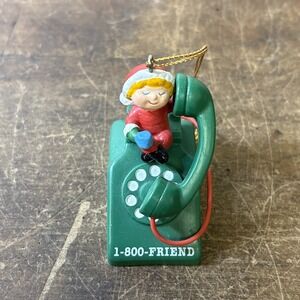 Vintage Avon Someone Special - Friend Talking On phone Ornament